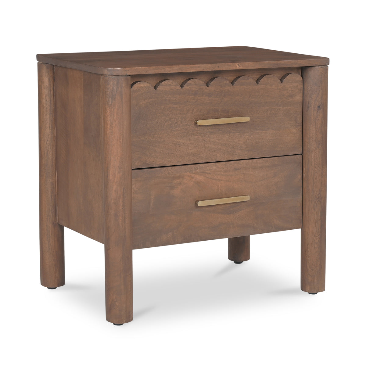 Wiley Nightstand – 23.5" Mango Wood Nightstand (2 Colors) (2)