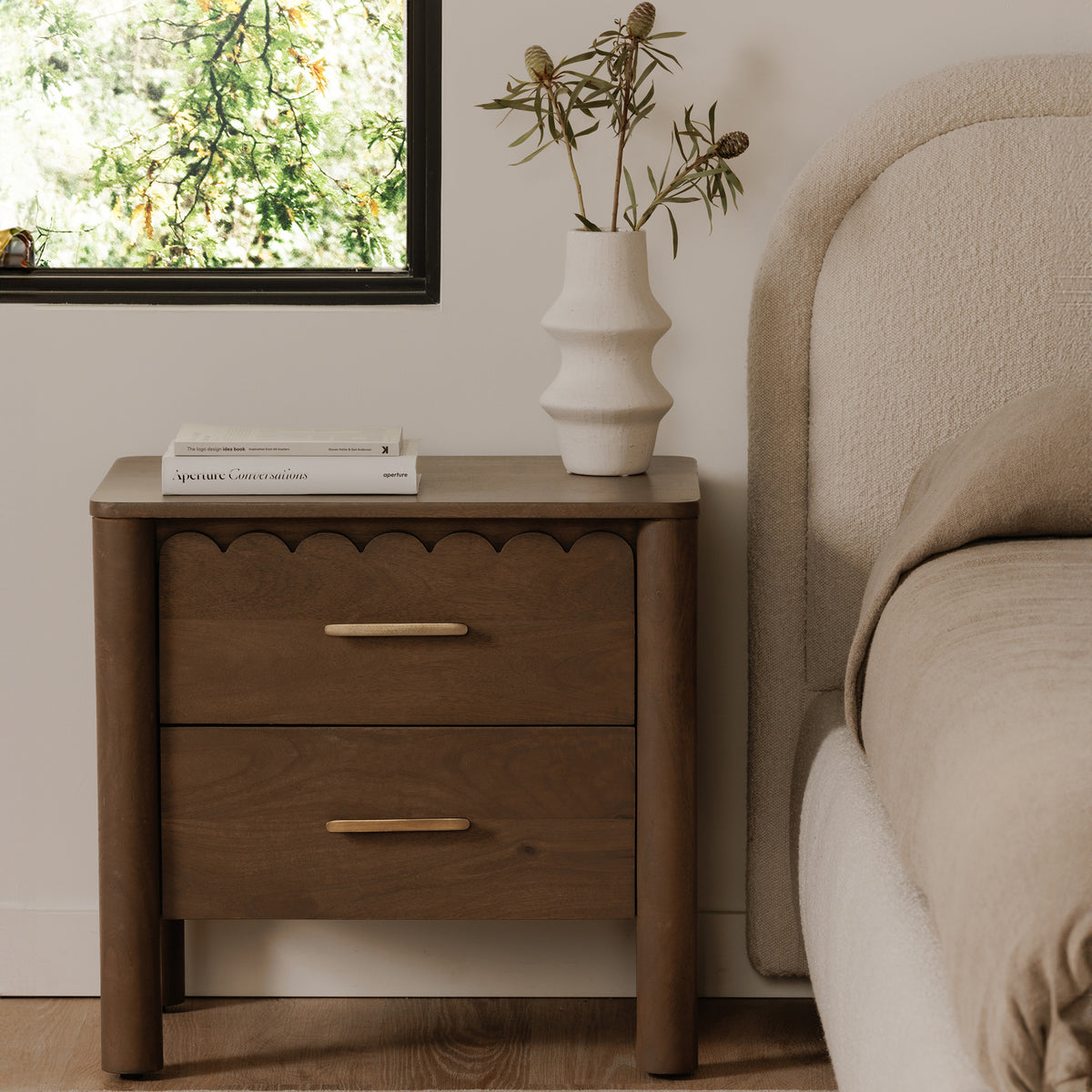 Wiley Nightstand – 23.5" Mango Wood Nightstand (2 Colors) (12)