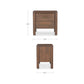 Wiley Nightstand – 23.5" Mango Wood Nightstand (2 Colors) (14)