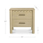 Wiley Nightstand – 23.5" Mango Wood Nightstand (2 Colors) (24)