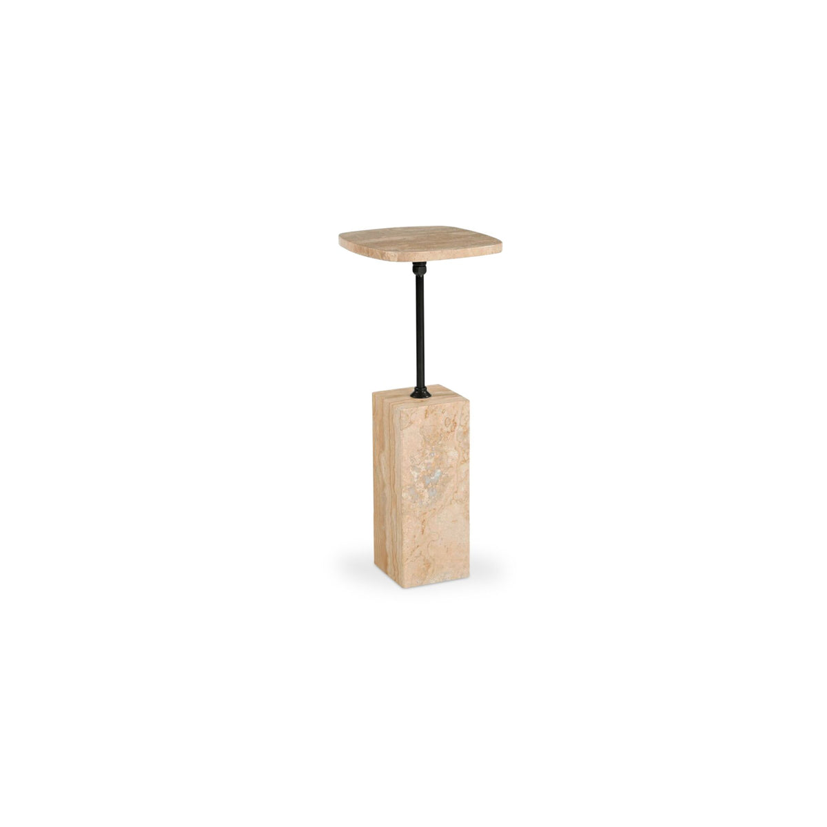 Caro Side Table – 9" Stone Side Table (2 Colors) (2)