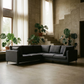 Ava MCM Symmetrical Corner Sofa Sectional 102" – Modern Cream Performance Fabric Sectional Sofa (2 Colors)