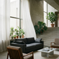 Charlie Modern Deep Seat Sofa 96" – Oversized Performance Fabric Sofa (2 Colors)