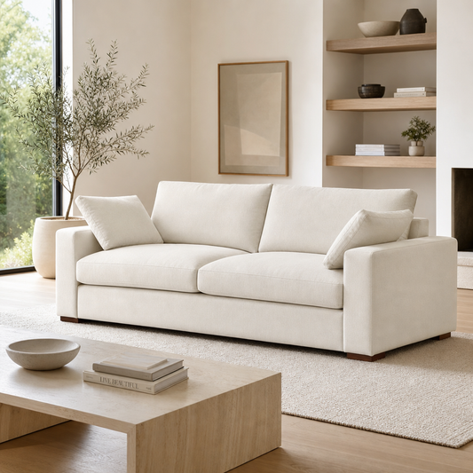 Charlie Modern Deep Seat Sofa 96"