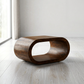 Amaya Solid Mango Wood Coffee Table 32" – Modern Natural Wood Coffee Table