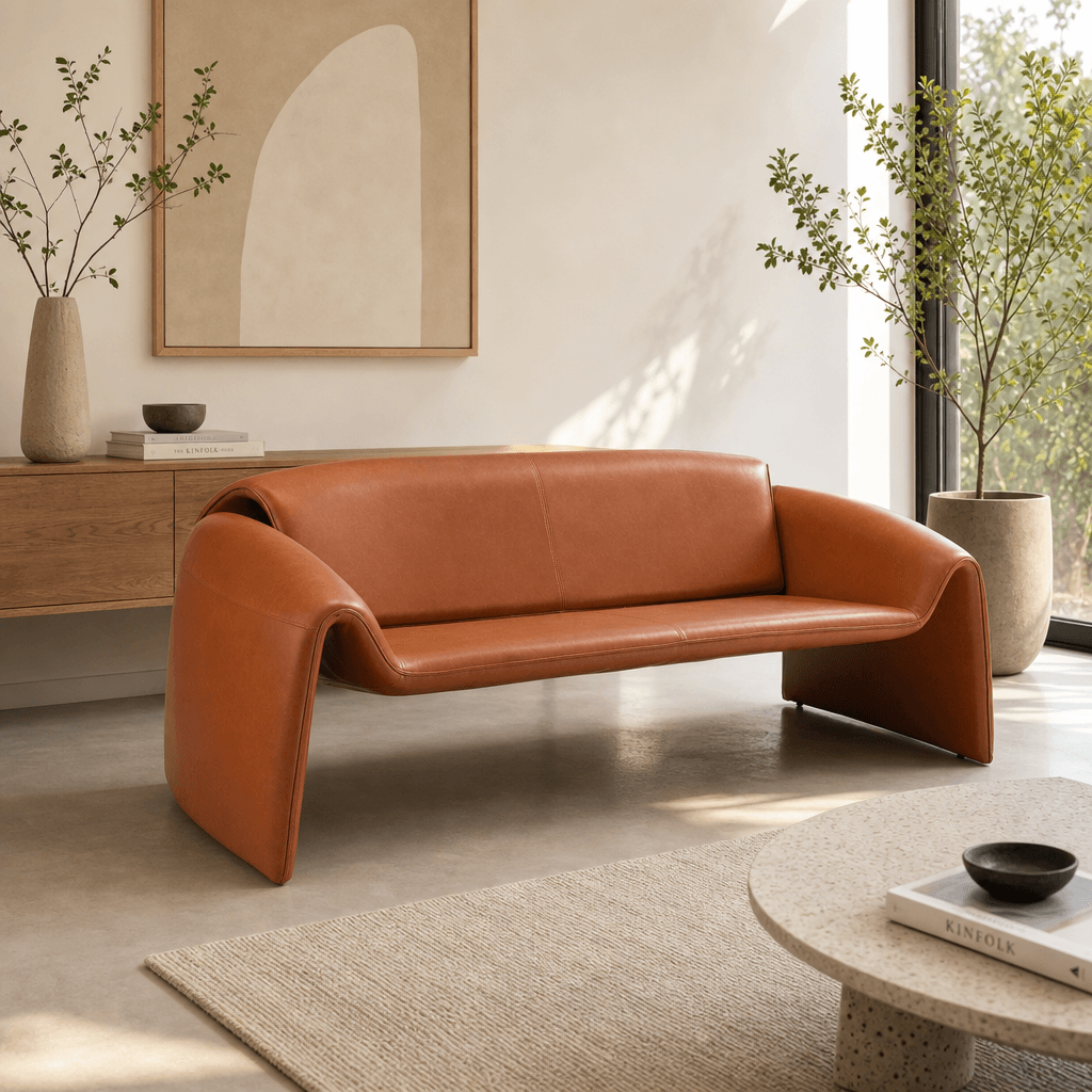 Horten Industrial Loveseat