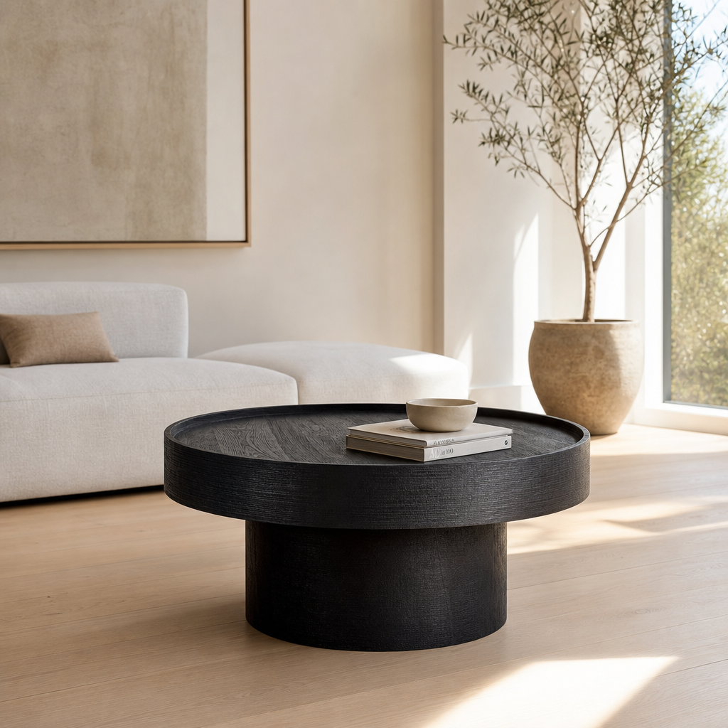Watson Round Mango Wood Coffee Table