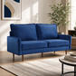 Modern Velvet Loveseat Sofa 69"
