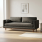 Morrison MCM Fabric Sofa 89" – Modern Mid-Century Upholstered Couch (2 Colors)