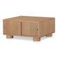 Hobbs Coffee Table – 35" Storage Coffee Table with Sliding Doors (4)