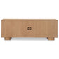 Hobbs Media Unit – 60" Oak Veneer Media Unit with Sliding Doors (4)