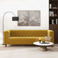 Evelyn Mid Century Chesterfield Sofa 88"