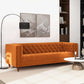 Evelyn Mid Century Chesterfield Sofa 88"