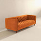 Evelyn Mid Century Chesterfield Sofa 88"