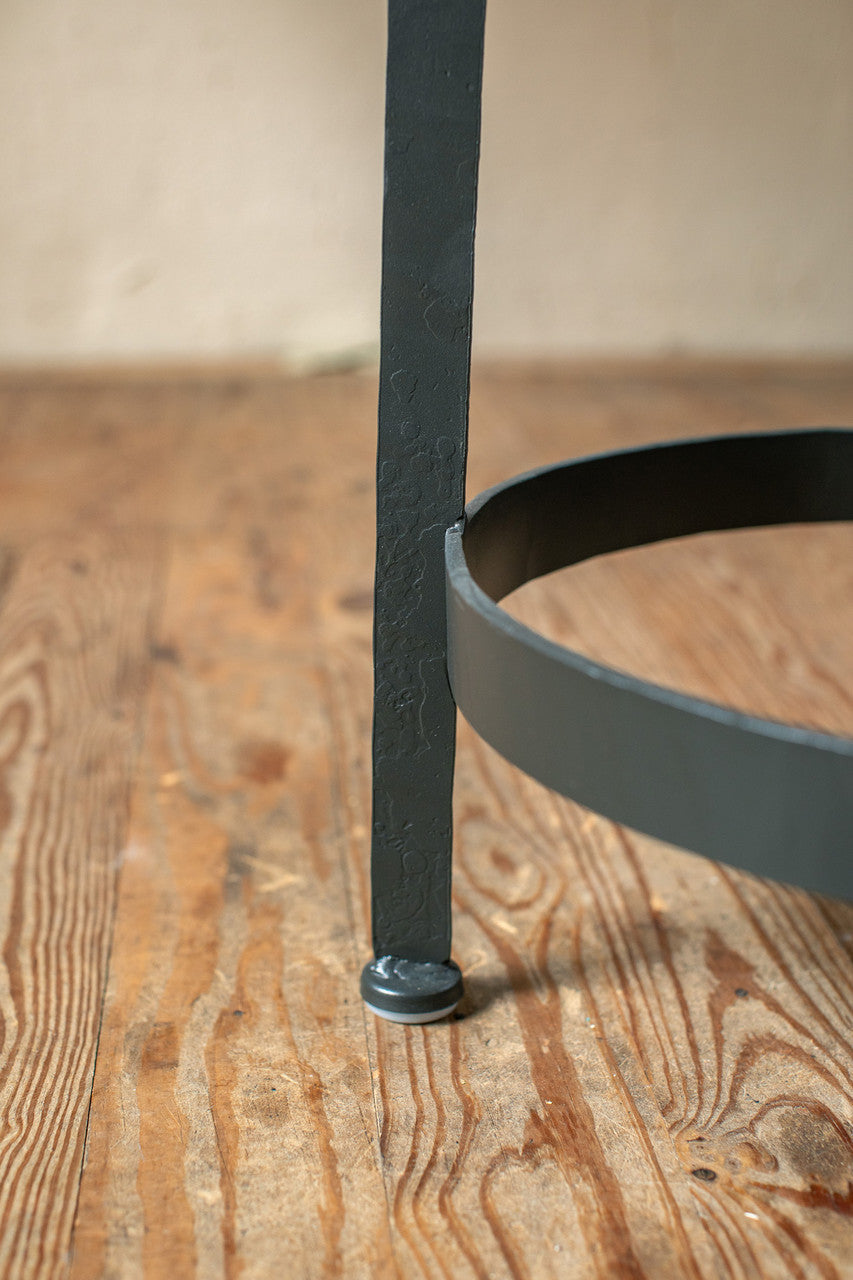 Meridian Hand-Forged Iron Stool – view 4