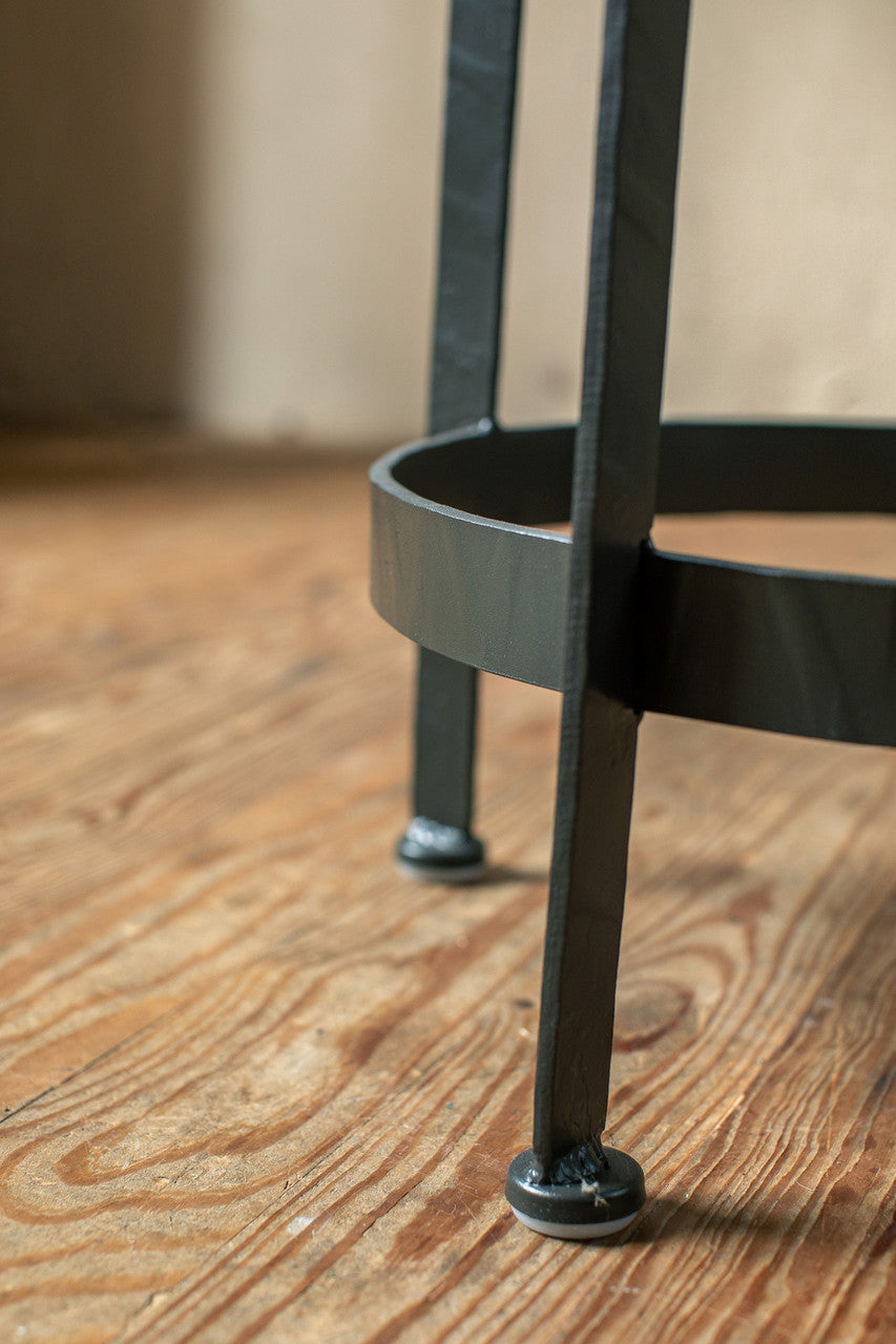 Meridian Hand-Forged Iron Stool – view 5