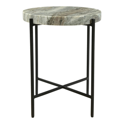 Cirque Accent Table – 18" Marble Top Accent Table (1)