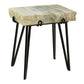 Alpert Accent Table – 19" Marble Top Accent Table (2)