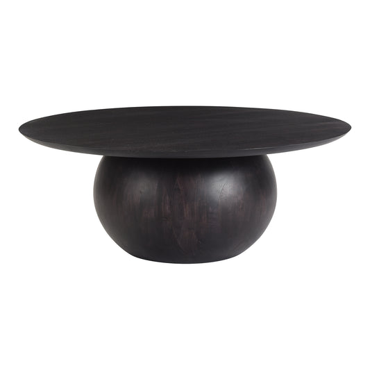 Bradbury Coffee Table – 35" Solid Acacia Round Coffee Table (2 Colors) (1)