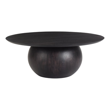 Bradbury Coffee Table – 35" Solid Acacia Round Coffee Table (2 Colors) (1)