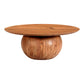 Bradbury Coffee Table – 35" Solid Acacia Round Coffee Table (2 Colors) (7)
