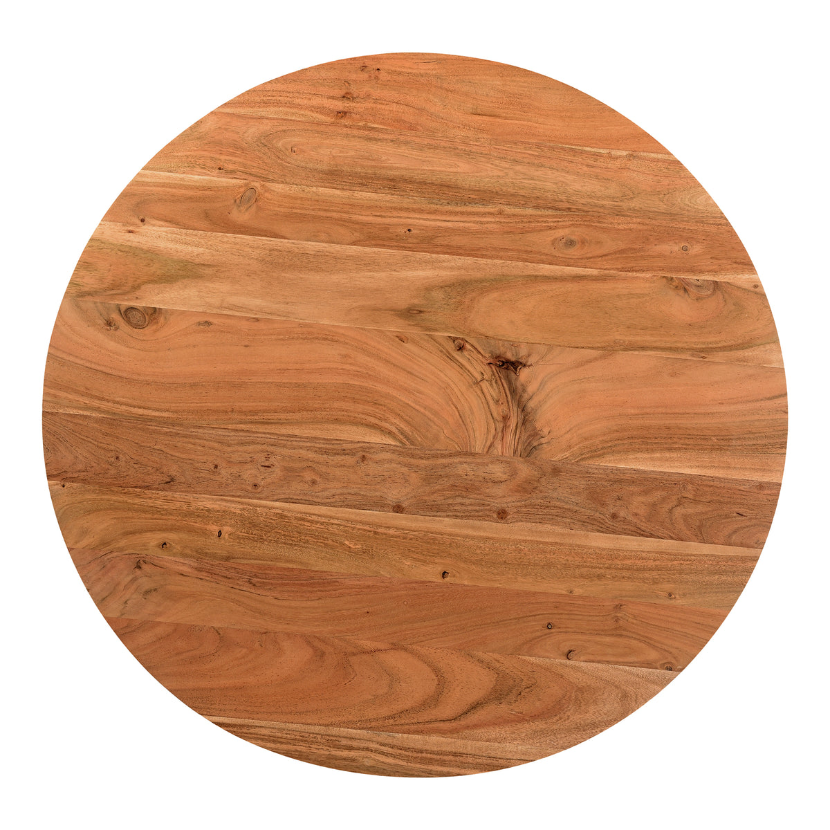 Bradbury Coffee Table – 35" Solid Acacia Round Coffee Table (2 Colors) (9)