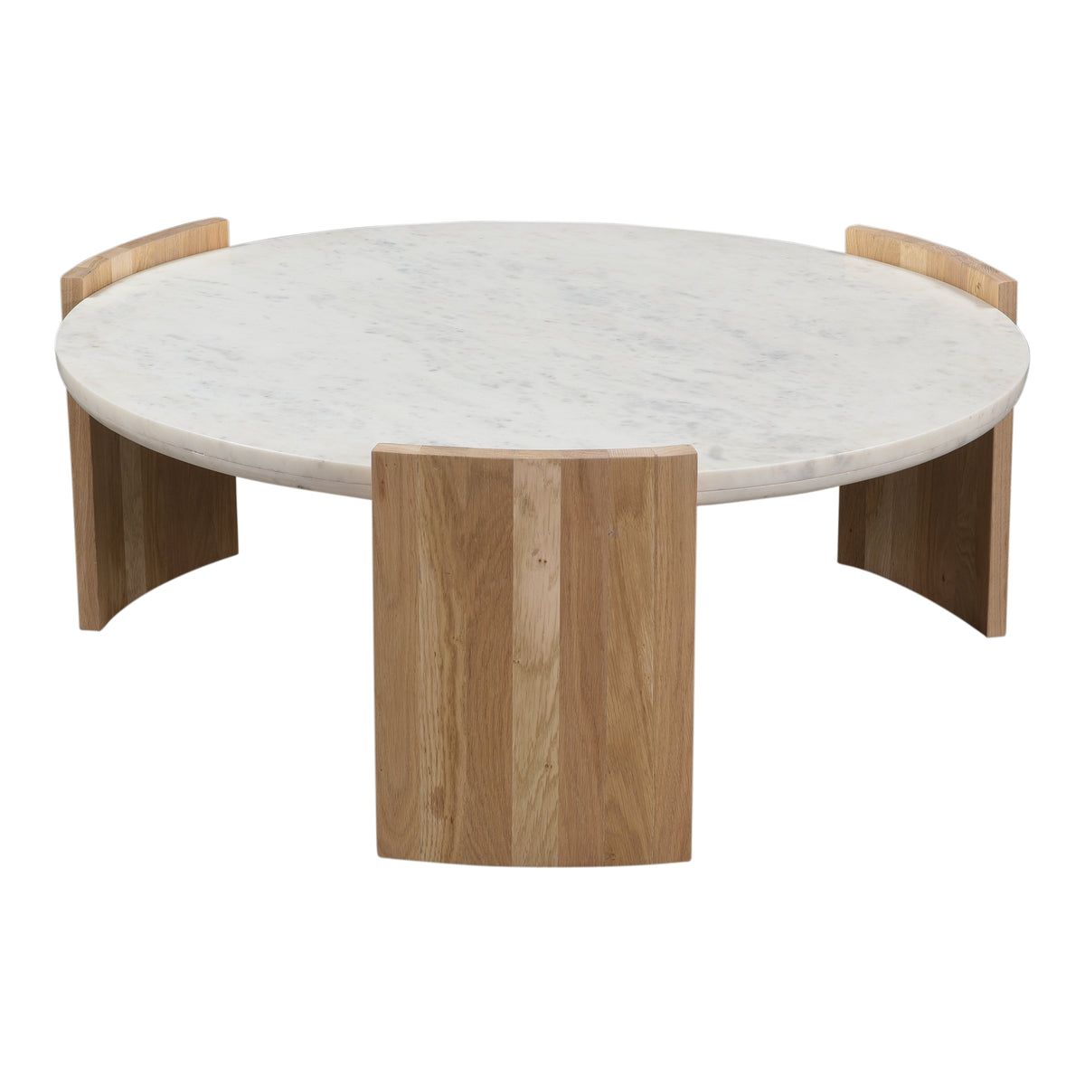 Dala Coffee Table – 35" Round Marble Coffee Table (2)