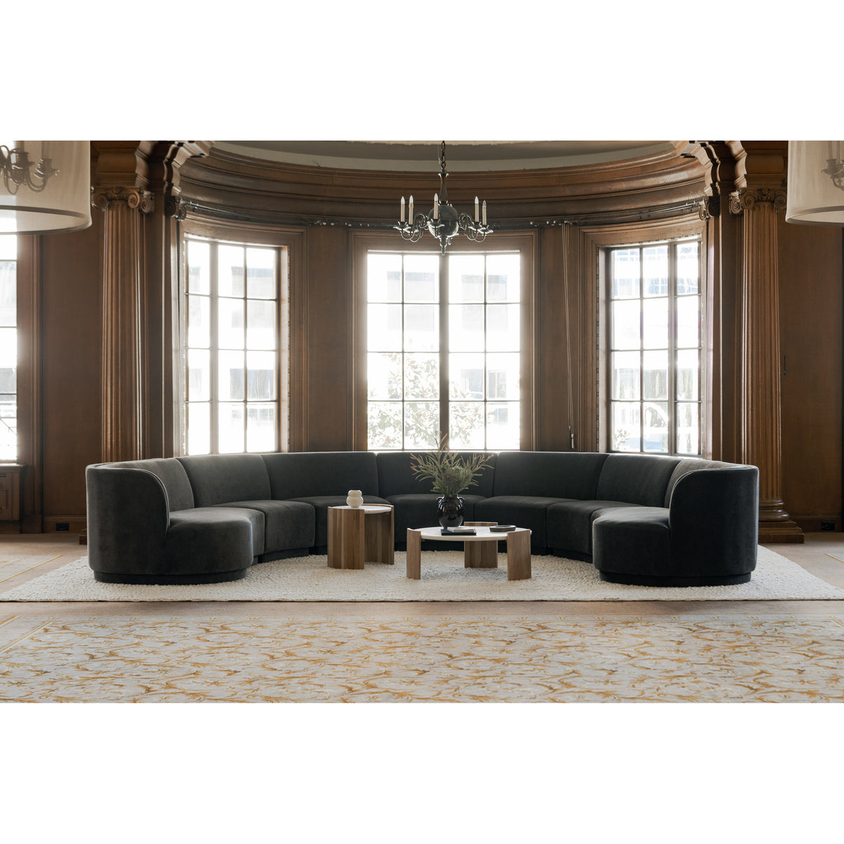 Dala Coffee Table – 35" Round Marble Coffee Table (6)
