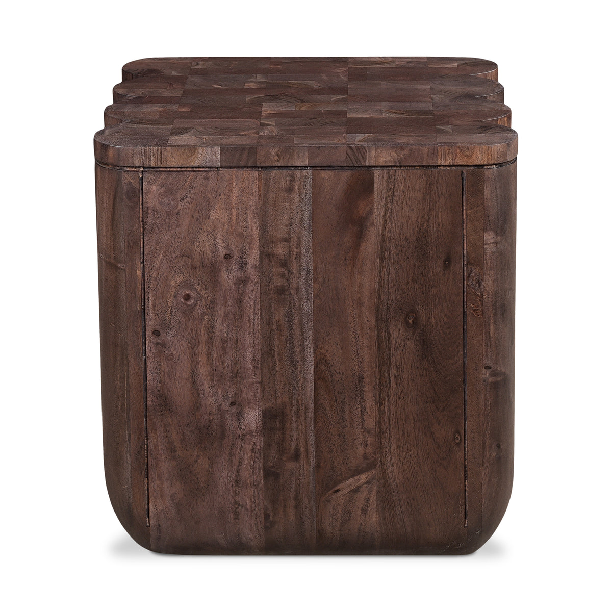 Punyo Punyo Accent Table – 18" Acacia Wood Accent Table (3)