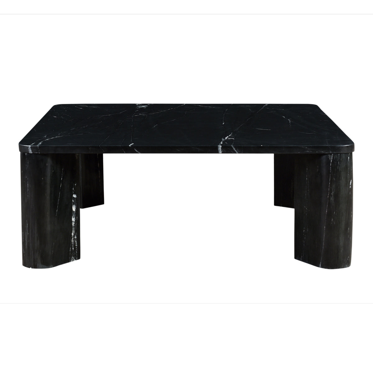 Segment Coffee Table – 35.5" Square Marble Coffee Table (3 Colors) (13)