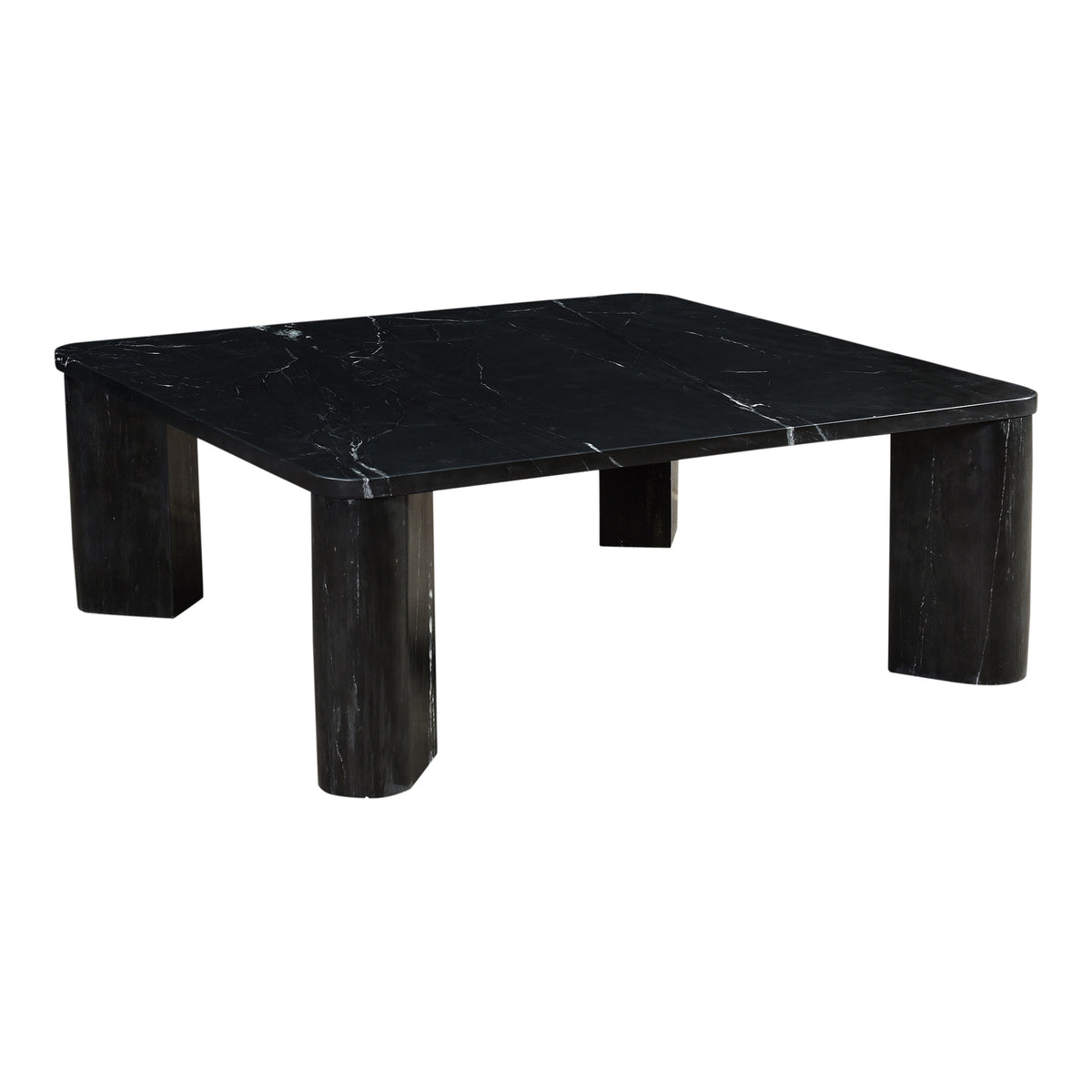 Segment Coffee Table – 35.5" Square Marble Coffee Table (3 Colors) (14)