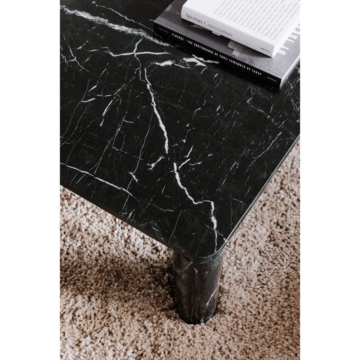 Segment Coffee Table – 35.5" Square Marble Coffee Table (3 Colors) (19)