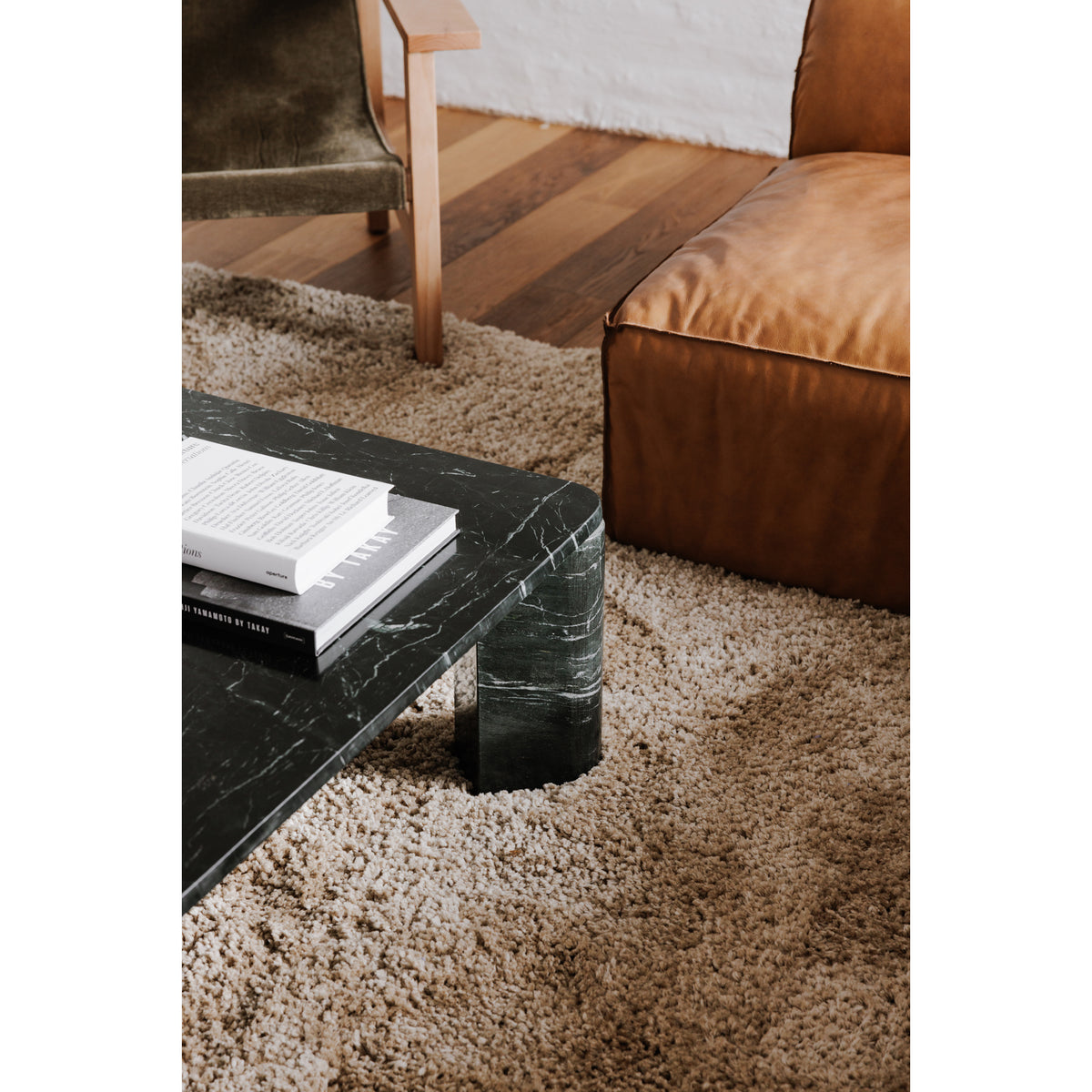 Segment Coffee Table – 35.5" Square Marble Coffee Table (3 Colors) (20)