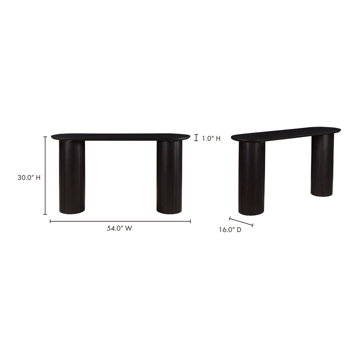 Povera Console Table – 54" Solid Acacia Console Table (8)