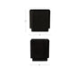 Povera Nightstand – 20" Solid Acacia Nightstand (10)