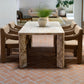 Segment Dining Table – 72" Marble & Oak Dining Table (2 Colors) (10)