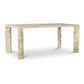 Segment Dining Table – 72" Marble & Oak Dining Table (2 Colors) (2)