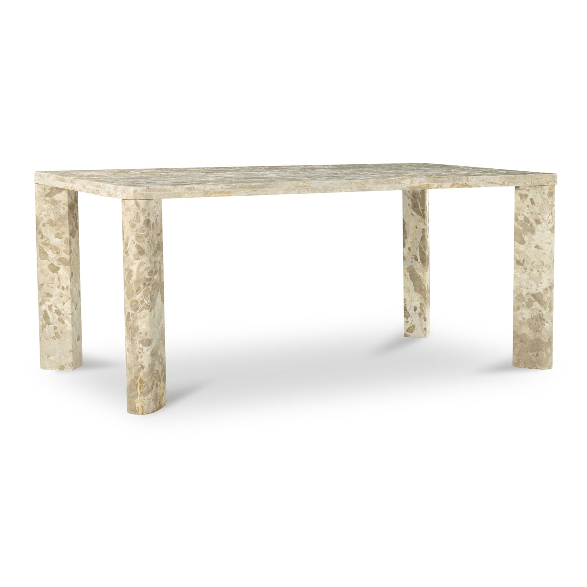 Segment Dining Table – 72" Marble & Oak Dining Table (2 Colors) (2)