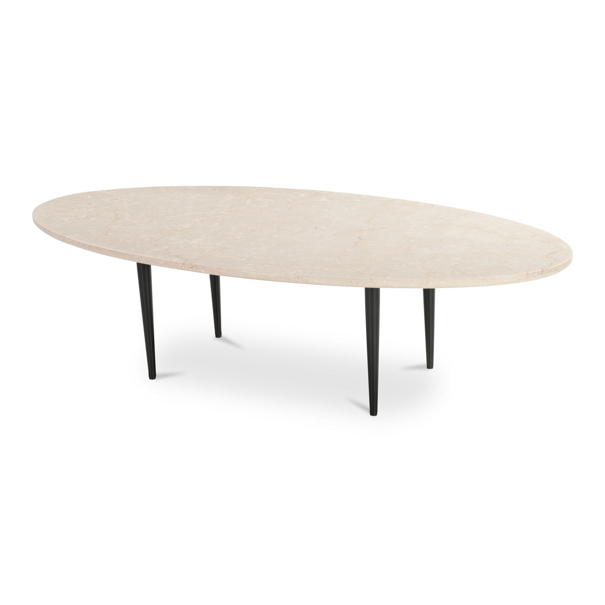 Winona Coffee Table – 59" Botticino Marble Oval Coffee Table (4)