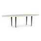 Winona Coffee Table – 59" Botticino Marble Oval Coffee Table (2)