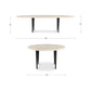 Winona Coffee Table – 59" Botticino Marble Oval Coffee Table (12)