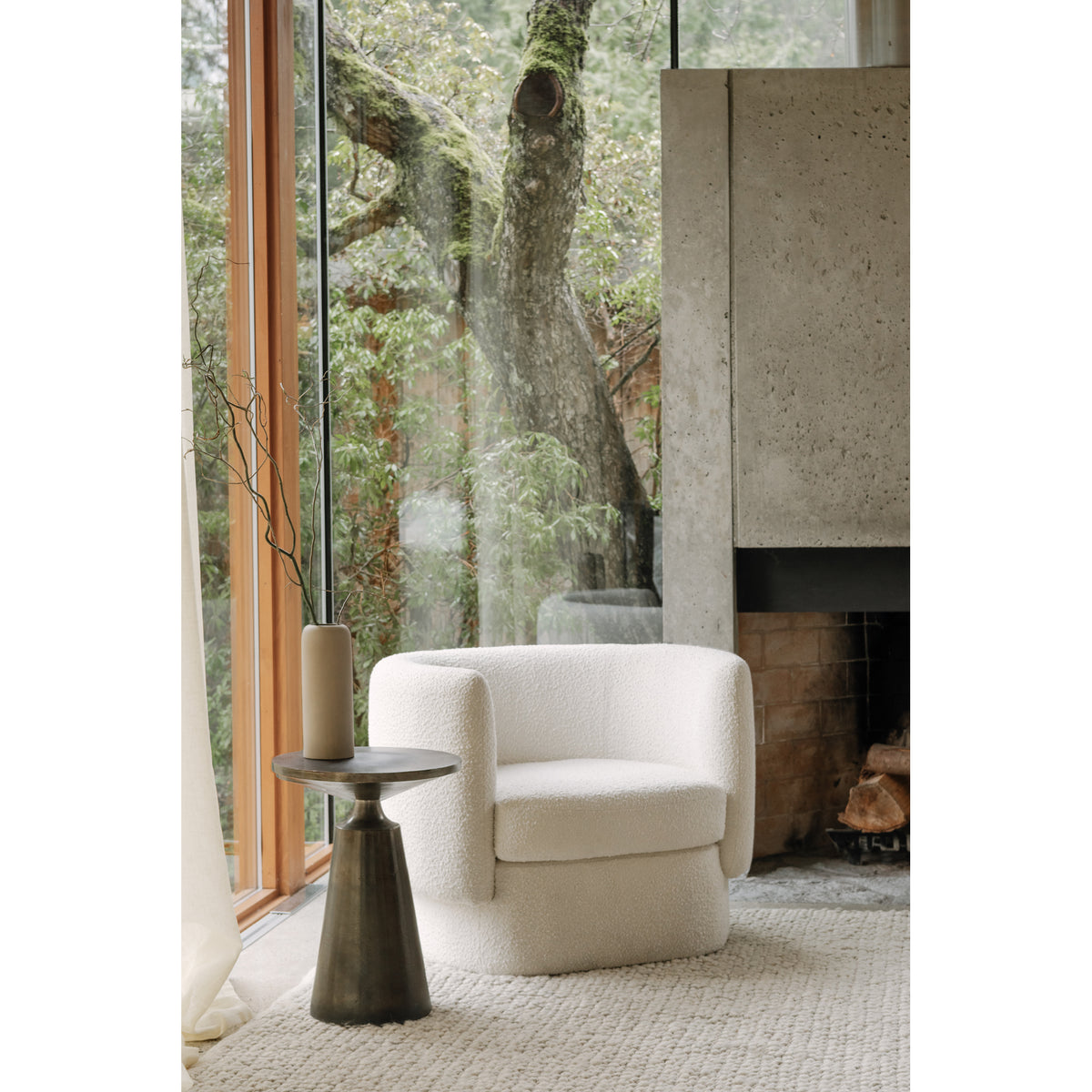 Koba Chair – 40" Upholstered Accent Chair (2 Colors) (11)