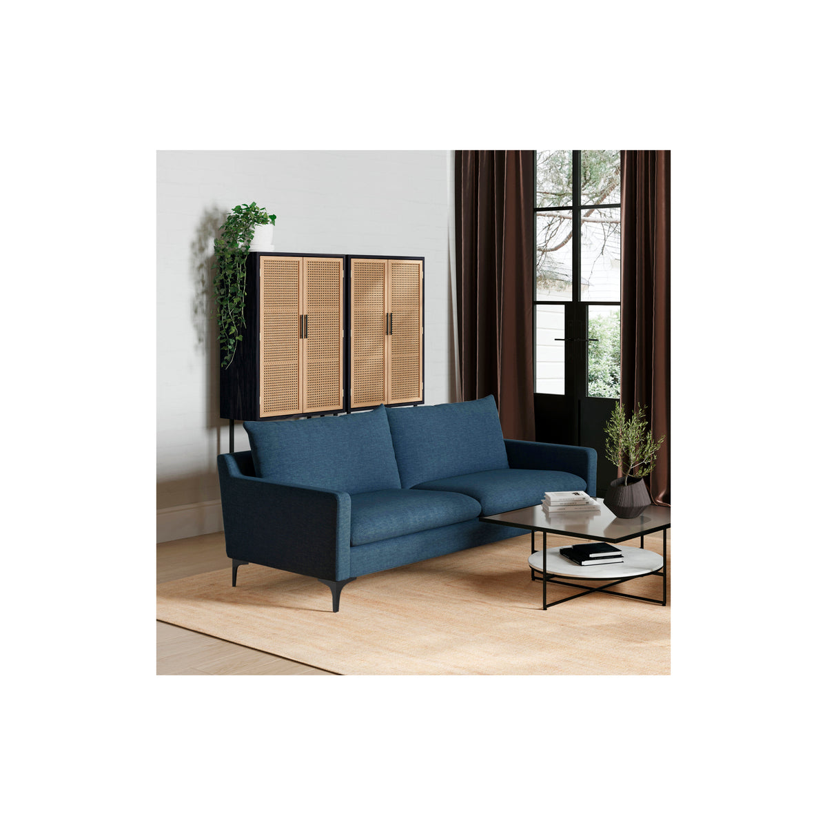 Paris Sofa – 80" Upholstered Sofa (2 Colors) (3)
