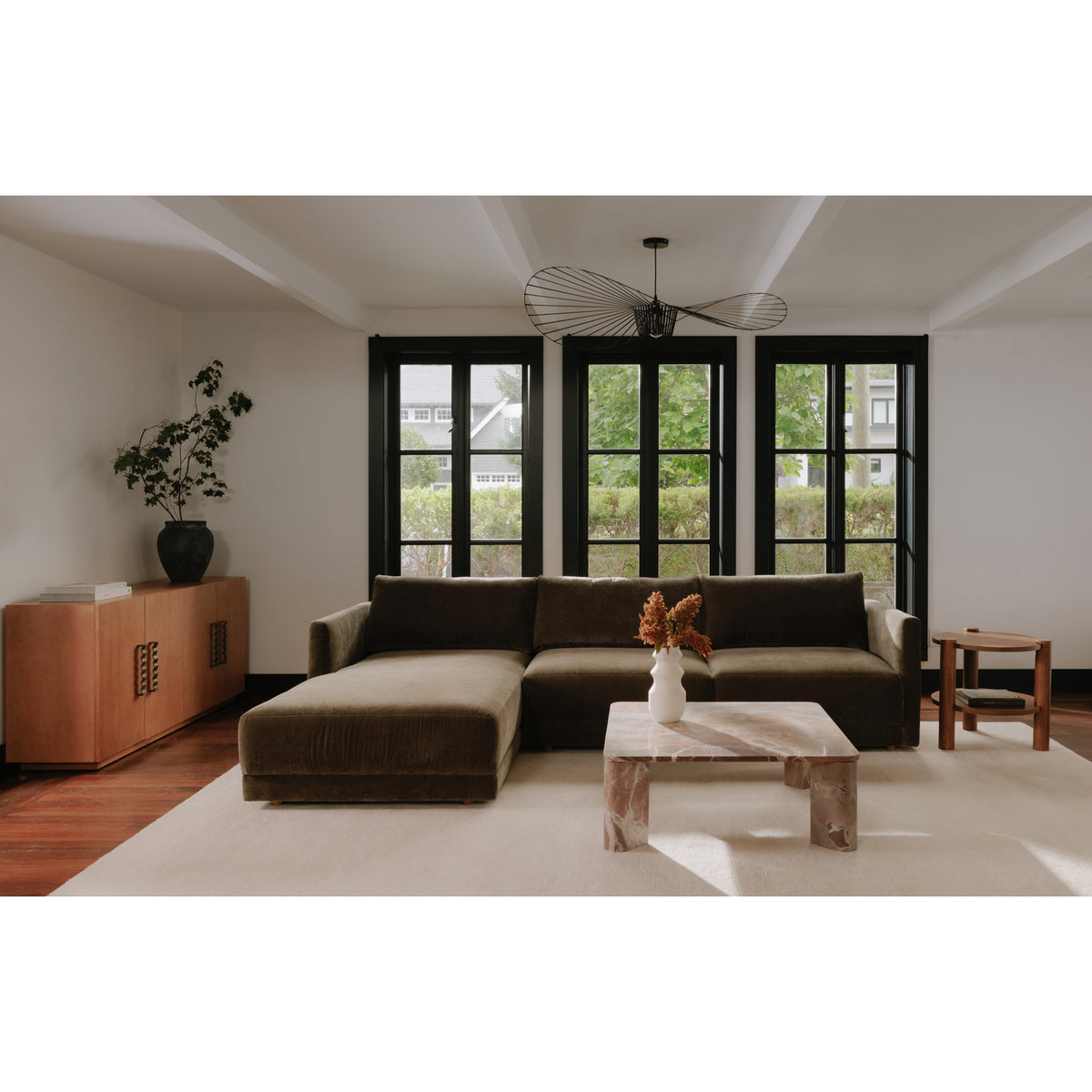 Bryn Sectional – 115.5" Upholstered Sectional Sofa (3 Colors) (8)