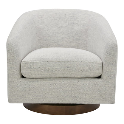 Oscy Swivel Chair – 31" Upholstered Accent Chair (2 Colors) (1)