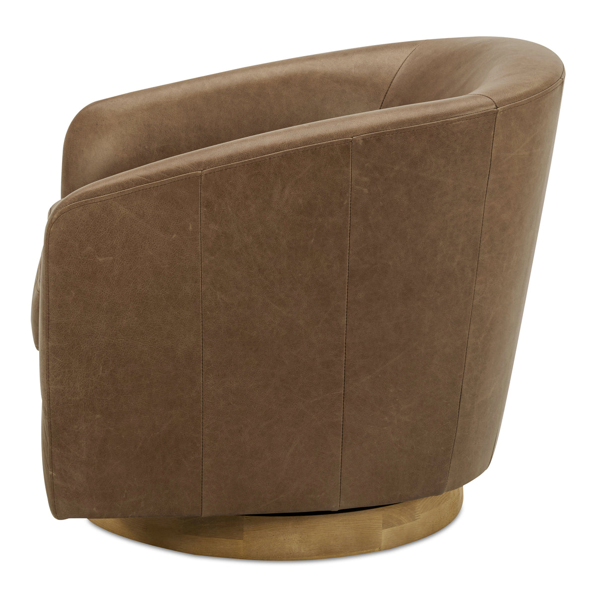 Oscy Leather Swivel Chair – 31" Accent Chair (4)