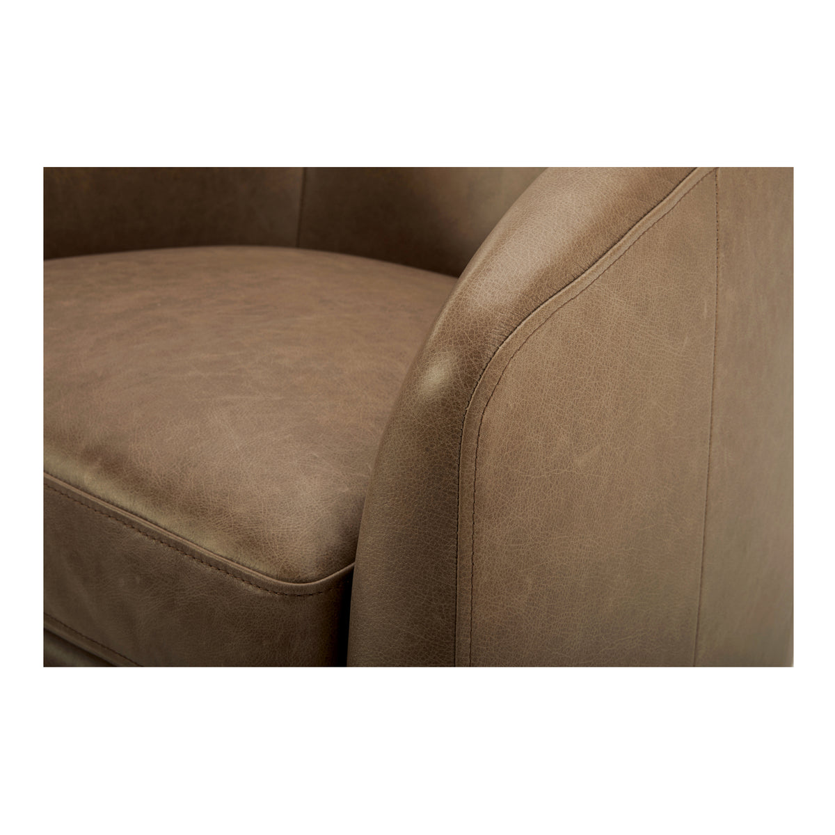 Oscy Leather Swivel Chair – 31" Accent Chair (7)