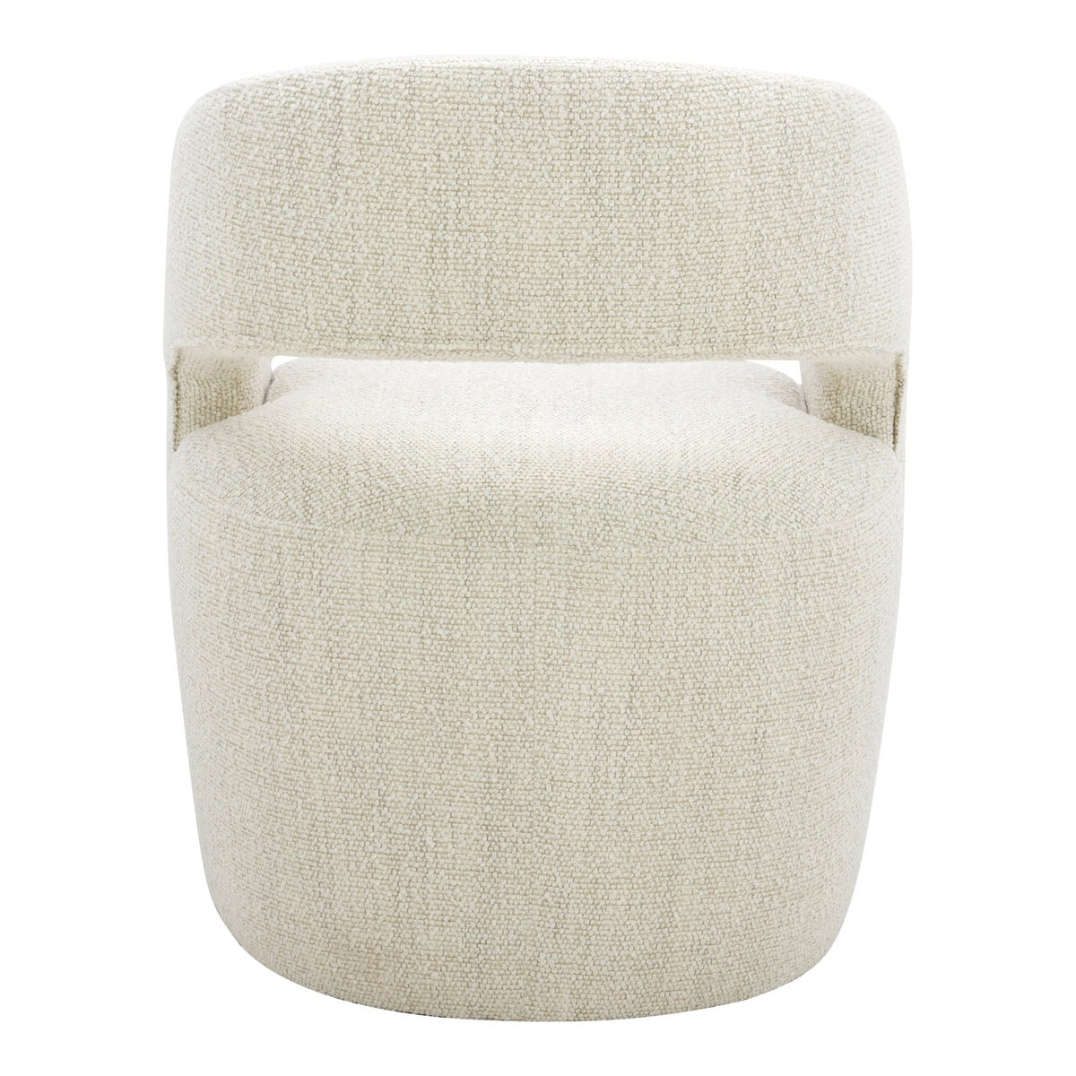 Barrow Rolling Dining Chair – 25.5" Boucle Dining Chair (3 Colors) (4)