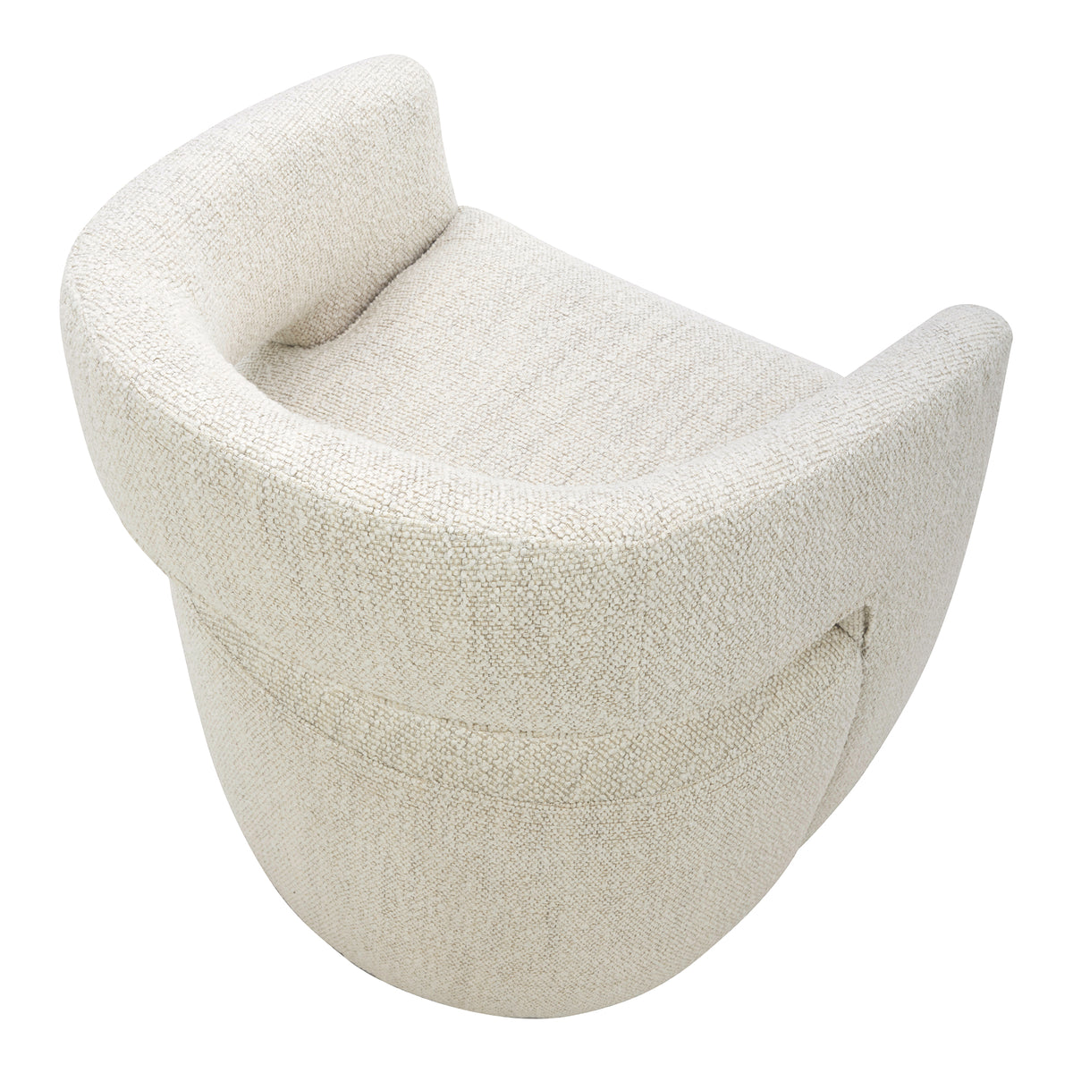 Barrow Rolling Dining Chair – 25.5" Boucle Dining Chair (3 Colors) (5)