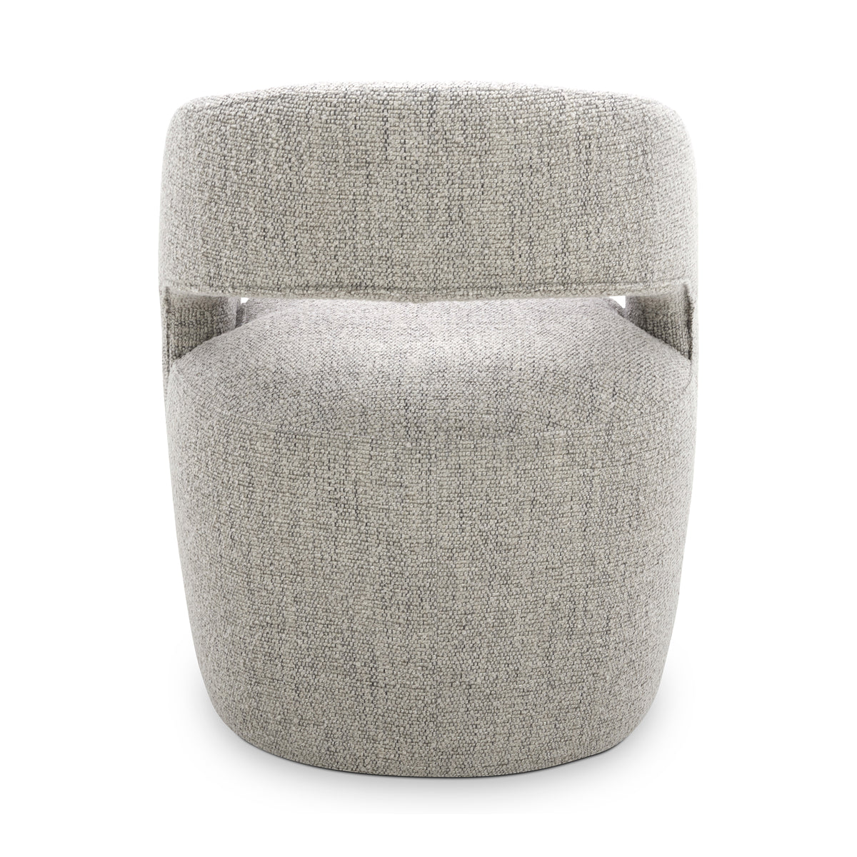 Barrow Rolling Dining Chair – 25.5" Boucle Dining Chair (3 Colors) (17)